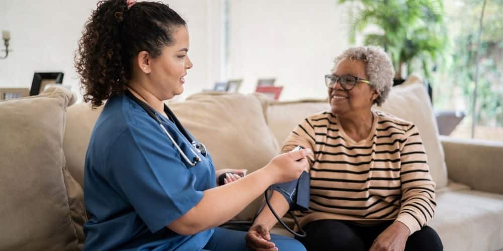 Checking Blood Pressure