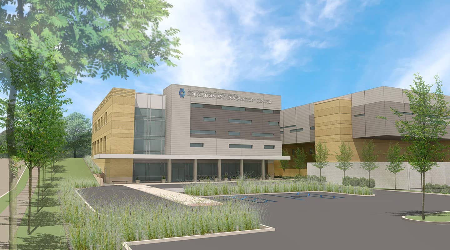 Rendering of Cameron Education and Innovation Center